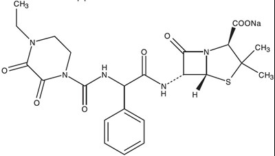 Piperacillin Chemical Structure - piptazo hsp 01
