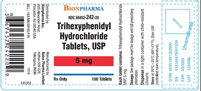 5 mg 100s bottle label - THP 5mg 100