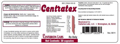 Principal Display Panel (30 Capsule Bottle)