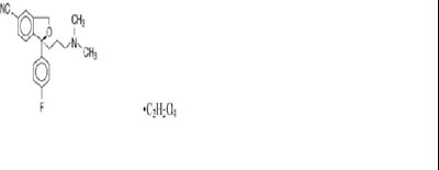 struc - escitalopram structure