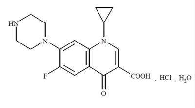 Spl-ciprofoxacin-structure (Spl Ciprofloxacin Structure)