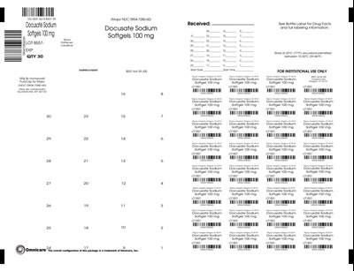 Principal Display Panel (Docusate Sodium Softgels 8557 1)