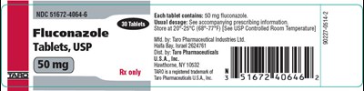 fluconazole-02.jpg PRINCIPAL DISPLAY PANEL - 50 mg Tablet Bottle Label - fluconazole 02
