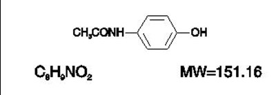 Structural Formula For Acetaminophen (Hydrocodone Bitartrate And Apap Tablets Multi Stre 2)
