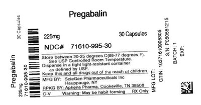 Label (71610 0995 30)