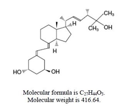 paricalcitol-injection-1.jpg chemical structure - paricalcitol injection 1