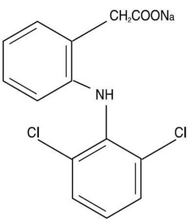 Structure (Diclofenac Structural Formula)