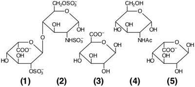Heparin Sodium Chemical Structure (Image 01)
