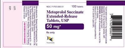 50 mg 100 Count (Metaprolol 03)