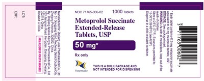 50 mg 1000 Count (Metaprolol 04)