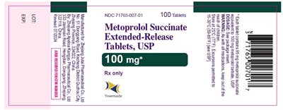 100 mg 100 Count (Metaprolol 05)