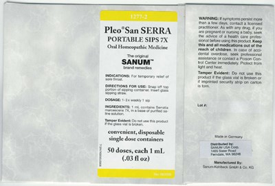 Principal Display Panel (1 mL Carton)