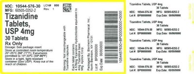Label Graphic- Tizanidine (apotex) 4mg 30s (Image 05)