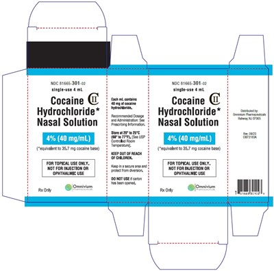 Carton (Cocaine Hydrochloride Nasal Solution 3)