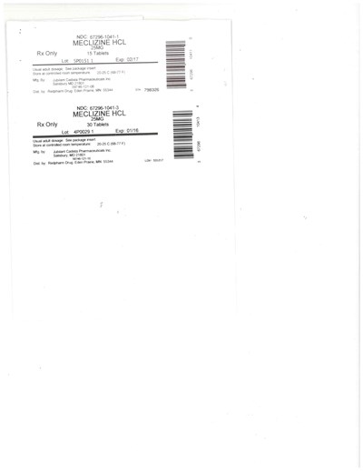 Meclizine 25mg (Doc20170428105710 001)
