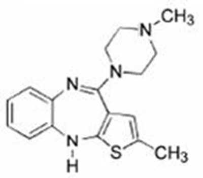 Chemical Structure (Olanzapine Str)