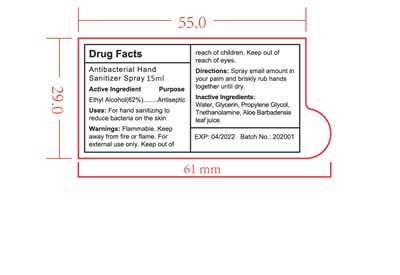 image of hand sanitizer 29ml - 15ml