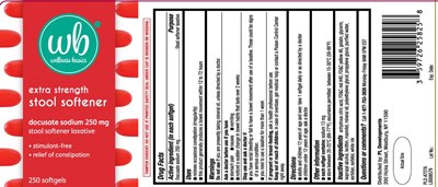 Docusate Sodium 250 mg (Docusate Sodium Extra Strength 250 mg Pur Wellness 1)