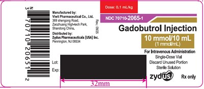 10 mL Single-dose Vial Label (4bdf7135 C236 4892 96e0 Db2d78d53853 03)