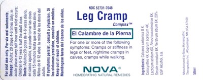 Leg Cramp Complex Bottle (Nova Legcramp Bottle)