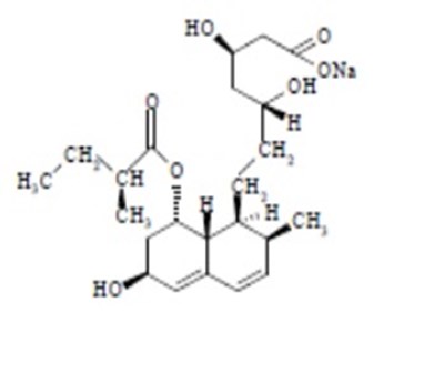 Chemical Struture (Pravastatin Str)