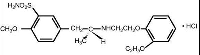 structured formula for tamsulosin - tamsulosinhydrochloride1 figure 01