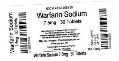 7.5mg-30 - 43353 0053 30