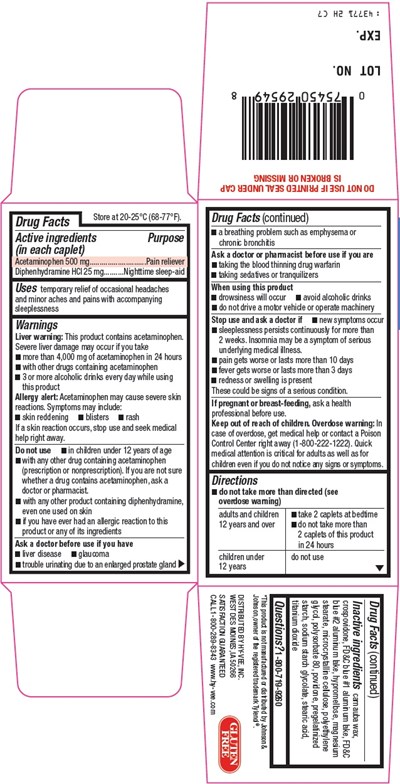 Hyvee Health Pain Relief Pm Image 2 (Image 02)
