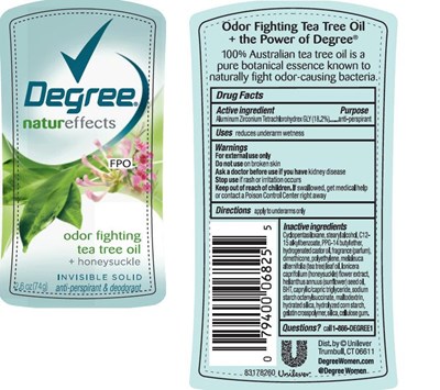 Degree Honeysuckle And Tea Tree Oil 2.6 Oz Pdp (Degreehoneysuckleteatreepdp)