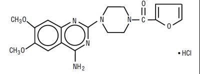 prazosin-structure.jpg Prazosin Structure - prazosin structure
