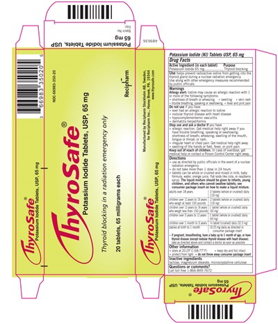 thy01-0001-01.jpg Principal Display Panel - 65 mg Carton Label - thy01 0001 01