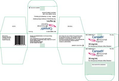 campath-03.jpg Package Label - Principal Display Panel - 3-Pack Carton - campath 03