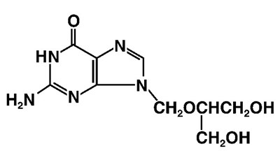 Ganciclovir Structural Formula (Ganciclovir For Injection Usp 2)