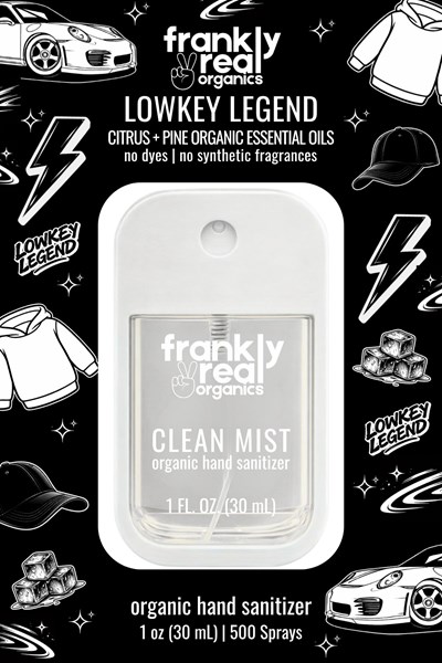 Lowkey Legend Clean Mist Hand Sanitizer 30 mL Packaging Label Principal Display Label (Lowkeylegend Cleanmist Handsanitizer 30ml Pdp V1)