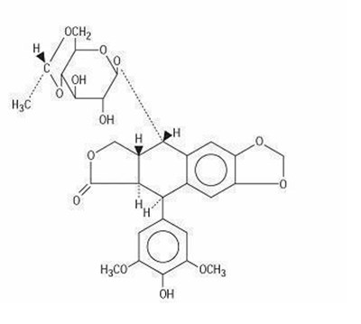 structural formula - etoposide struc