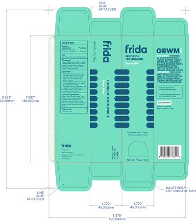 Labeling Image Mm1 (Kids Sweet Mint 72705 502 01 Carton)