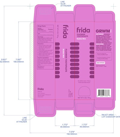 Labeling Image Mm1 (Kids Bubble Mint 72705 503 01 Carton)