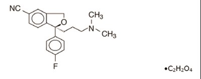 Structural Formula - escitalopram tablets usp 1