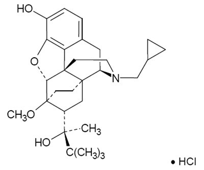 Buprenorphine Chemical Structure (Buprenorphine HCl And Naloxone HCl Dihydrate Subli 1)