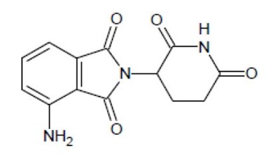 Chemical-structure (Pomalidomide 01)