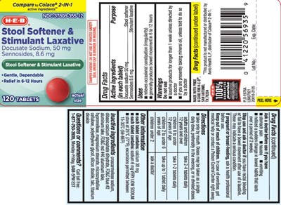 Docusate Sodium 50 mg, Sennosides 8.6 mg (Stool With Laxative 8 6 mg Red Tablets Tcb 1)