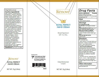 Renove Hand Cream (Renovehandcream)