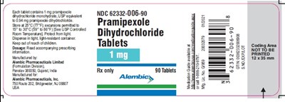 pramipexole 1mg