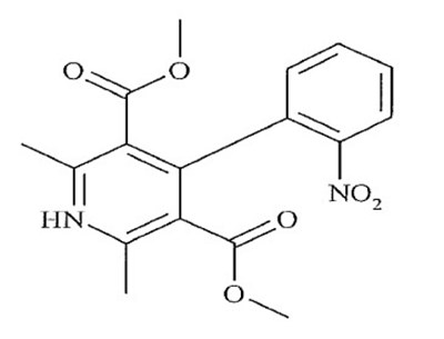 nifedipine-structure.jpg image description - nifedipine structure