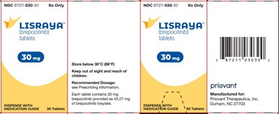 Principal Display Panel (30 mg Carton Label)