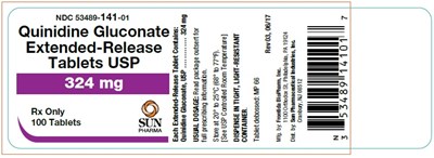 Quinidine-02.jpg Quinidine 324mg Label - Quinidine 02