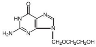 Chemical Structure (Zovirax 01)