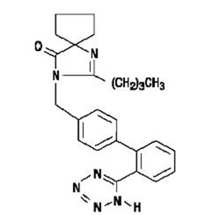 Irbesartan Chemical Structure (Image 5)