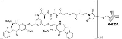 Pivekimab Sunirine-pvzy Has The Following Structure: (Pivekimab Sunirine Pvek 01)