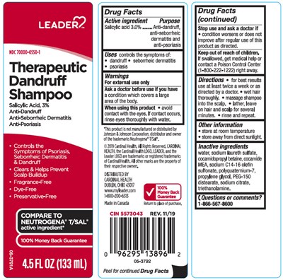 Principal Display Panel (133 mL Bottle Label)